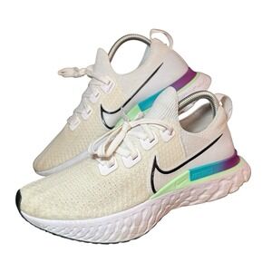 Nike React Infinity Run FK 'Iced Lilac' Sneakers CD4372-102 Women's Size 7